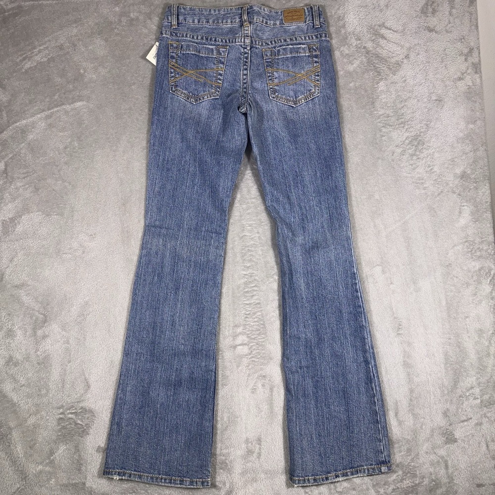 Aeropostale Women's Hailey Skinny Flare Curvy Fit Low Rise Size 7/8 Preppy NWT - Picture 12 of 15